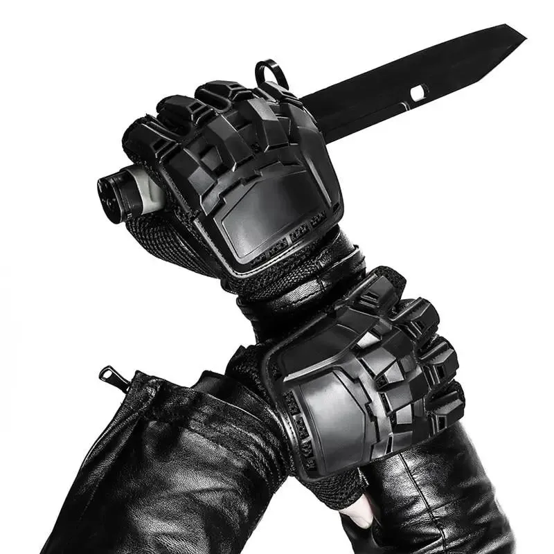 GANT MILITAIRE DE COMBAT A MI-DOIGT