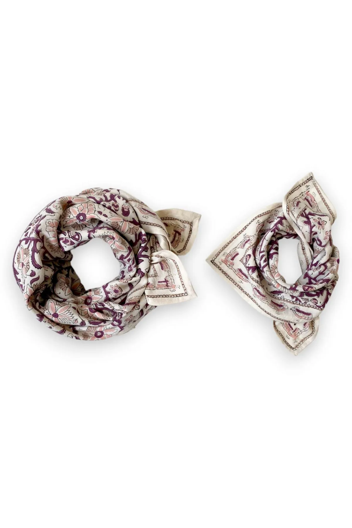 Small Foulard Manika "Bird"